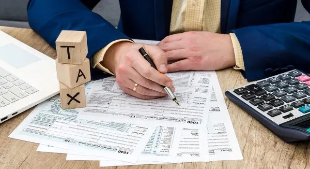 Corporate Tax Service tab